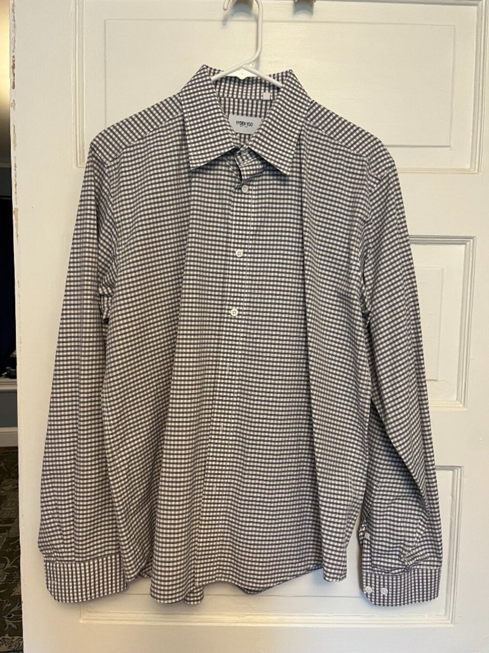 Hyden Yoo slim cut dress shirt size L